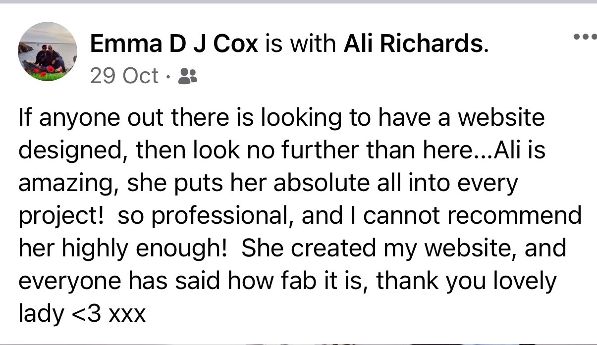 emma cox testimonial